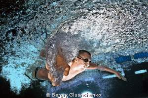 Swimmer... by Sergiy Glushchenko 